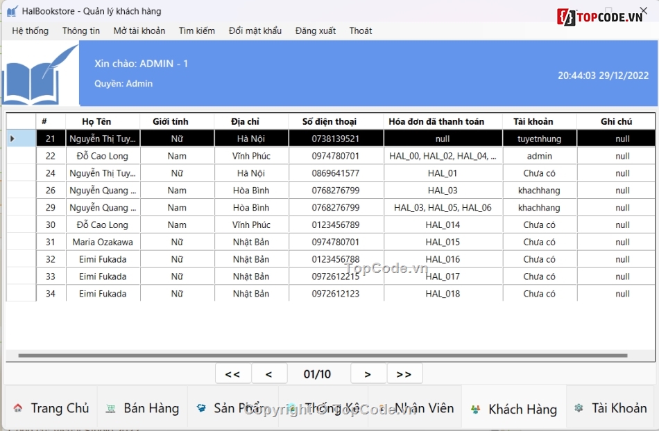 Quản lý bán sách C Sharp,Quản lý bán sách WindowForm,Quản lý bán hàng C Sharp,Quản lý bán hàng WindowForm,Source Code quản lý bán hàng,Phần mềm quản lý bán hàng C Window